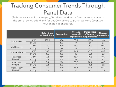 Tracking Consumer Trends Through Panel Data